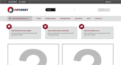 Desktop Screenshot of inforest.com.ar