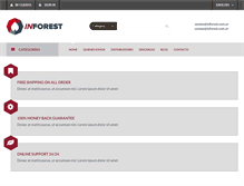 Tablet Screenshot of inforest.com.ar
